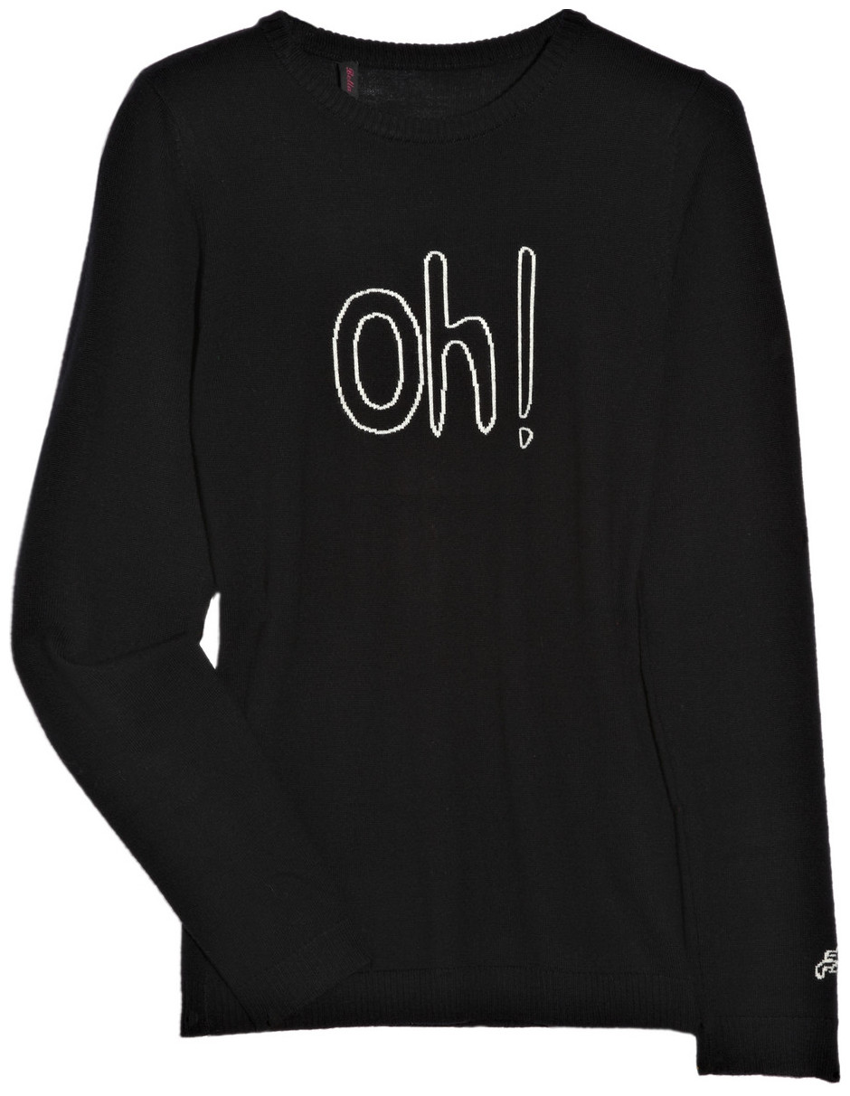 Bella Freud OH! WOOL INTARSIA SWEATER