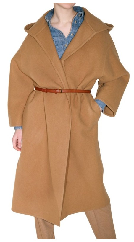 Chloé DOUBLE FACE CAMEL HAIR COAT