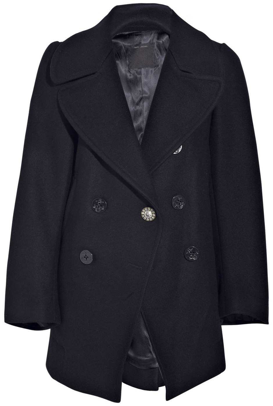 Marc Jacobs DOUBLE-BREASTED WOOL-BLEND COAT