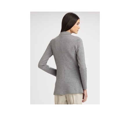 v-neck sweater vest. Akris Punto - V-neck Button