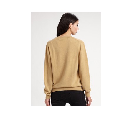 Comme Des Garçons Wool Vneck linen v-neck sweater. Comme Des Garçons Wool Vneck