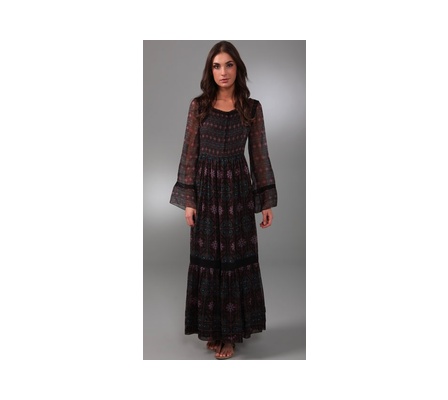 Long bell sleeves. Slip dress maxi dress with sleeves. Long bell sleeves. Slip dress