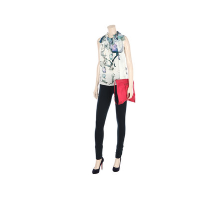 Floral Print Blouse in floral print blouse. Floral Print Blouse in
