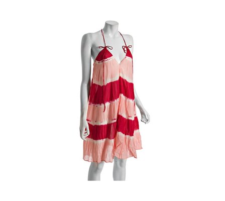 striped tie dye. Rose Striped Tie-dye