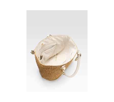 michael kors straw tote. Michael by Michael Kors