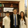 Dr. Hurtado con alumnos en prácticas 2012 - Clínica Rementería