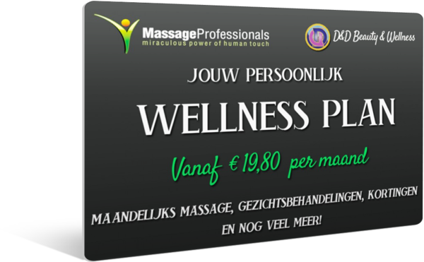 Abonnement voor massage Almelo € 39,60 Abonnement voor massage € 39,60