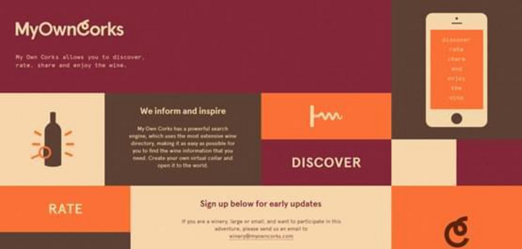 Дизайн в стиле flat или material design