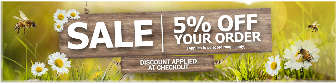 5% off your order on selected appliance ranges