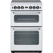 New World Newhome 550TSIDOm White Gas Cooker with Double Oven