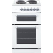 New World EDF50W White Electric Cooker with Double Oven