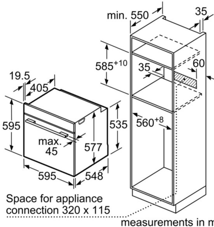 Buy Bosch Serie 8 HBG674BS1B Single Built In Electric Oven Stainless
