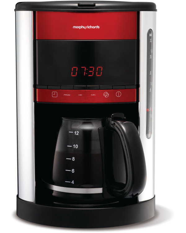 Morphy Richards 162005 Coffee Maker - Red - Buy Online Today - 365 Electrical