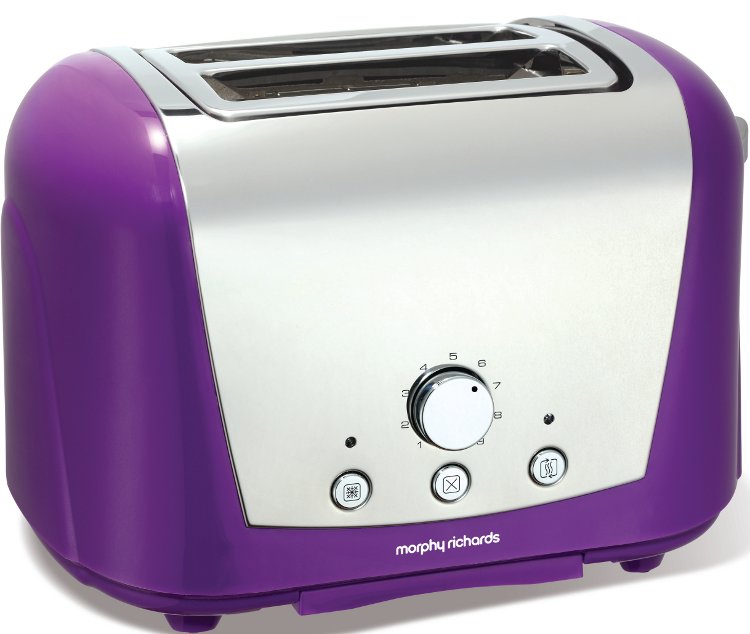 Morphy Richards 44387 Accents Purple 2 Slice Toaster Buy Online Today 365 Electrical