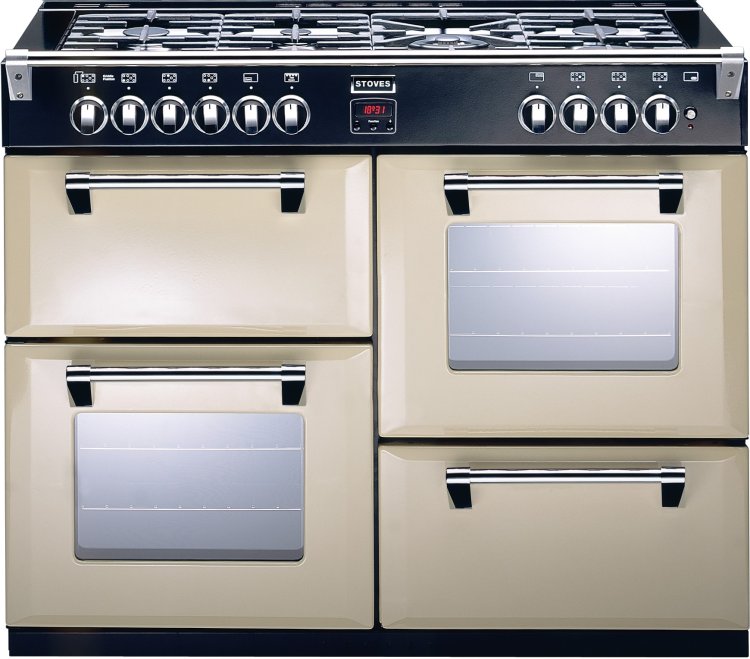Buy Stoves Richmond 1100DFT Champagne 110cm Dual Fuel Range Cooker
