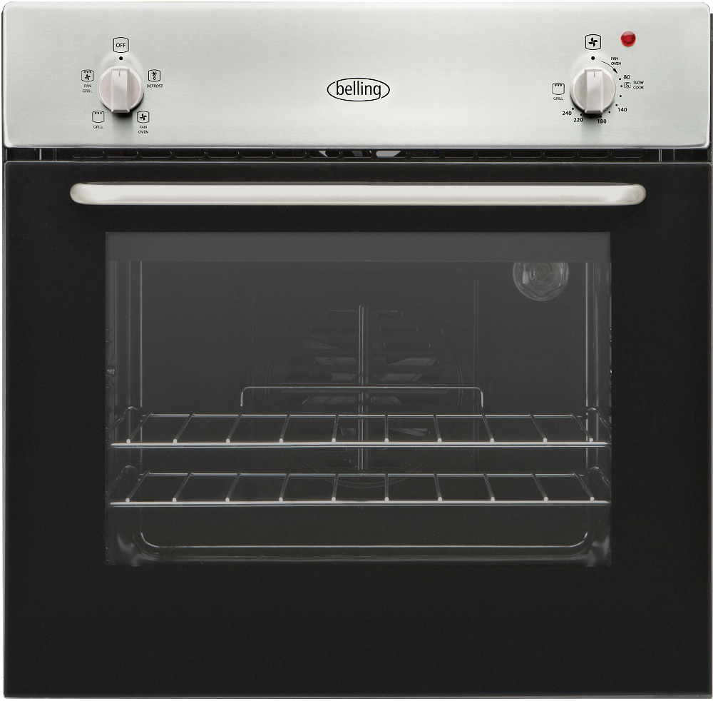 Buy Belling BEL BI 60 FV MK2 Sta Single Built In Electric Oven (444443790) Black Marks