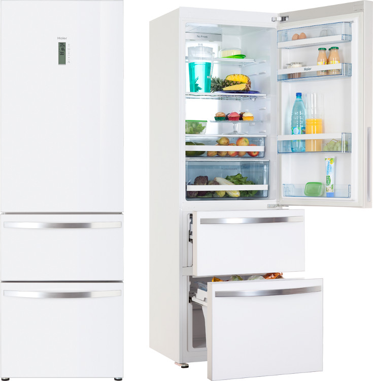Haier AFD631GW Fridge Freezer White Buy Online Today 365 Electrical