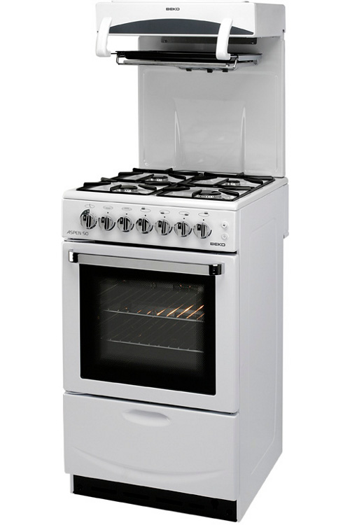 Beko BA5NEWP Gas Cooker High Level Grill Save £100 White Buy Online