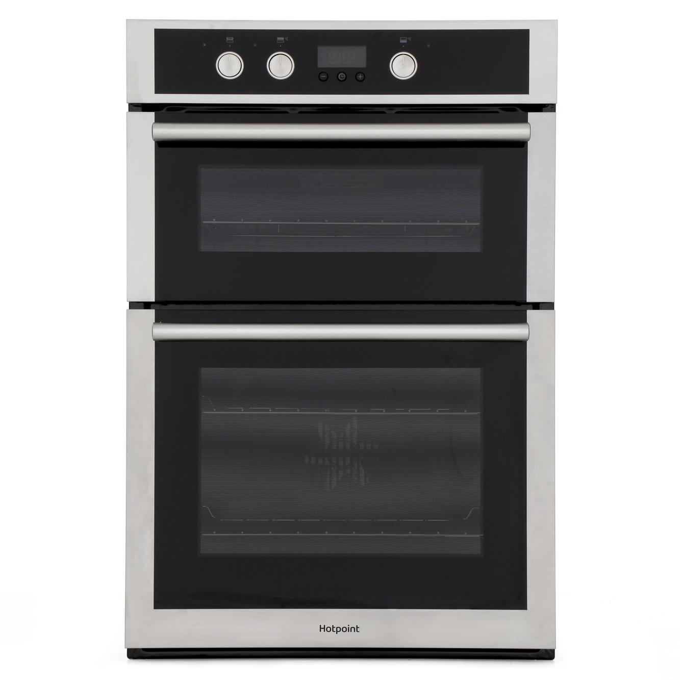 Buy Hotpoint DD4544JIX Double Built In Electric Oven Inox Marks