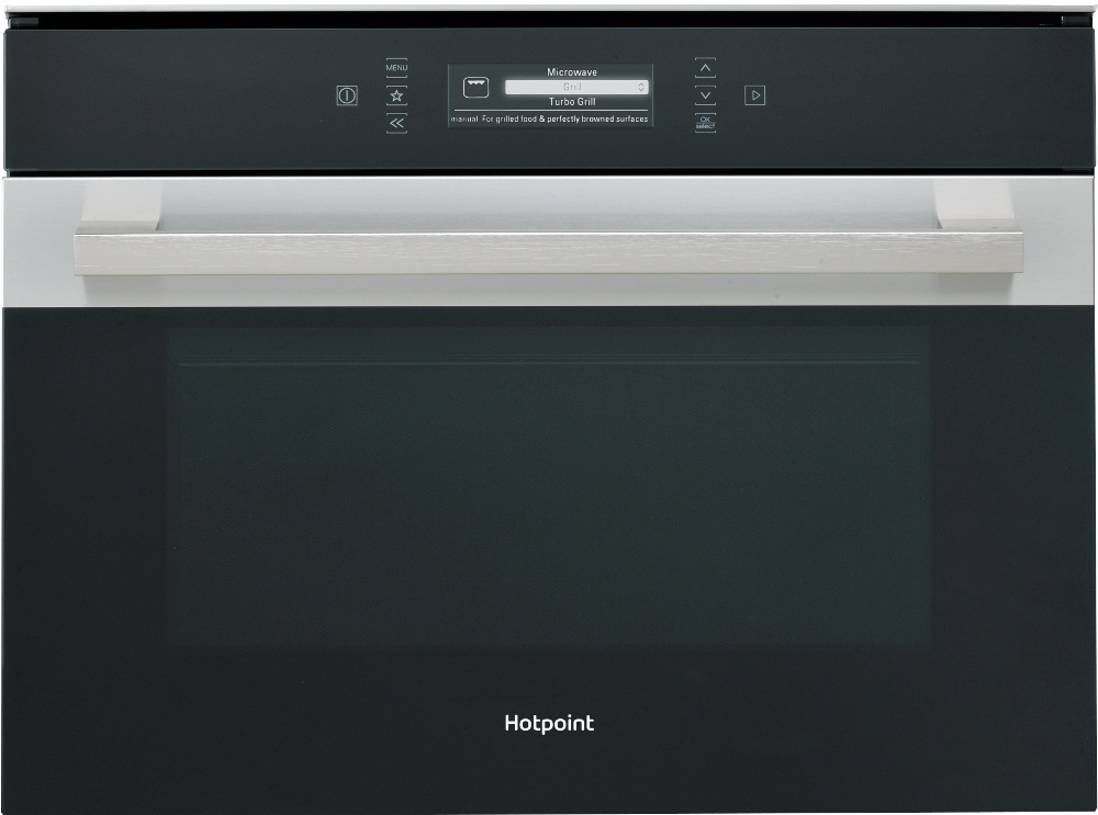 Hotpoint MP996IXH Built In Combination Microwave Black Buy Online Today 365 Electrical