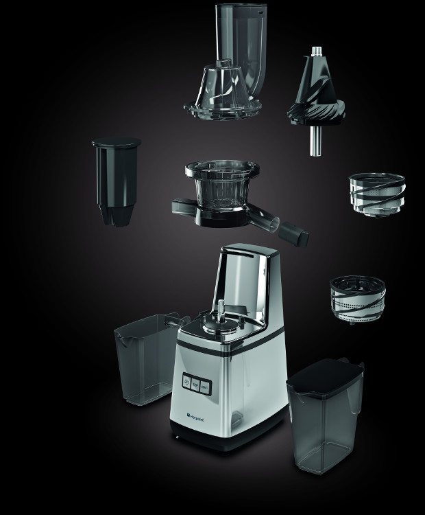 Hotpoint SJ15XLUP0 Juicer - Inox - Buy Online Today - 365 Electrical