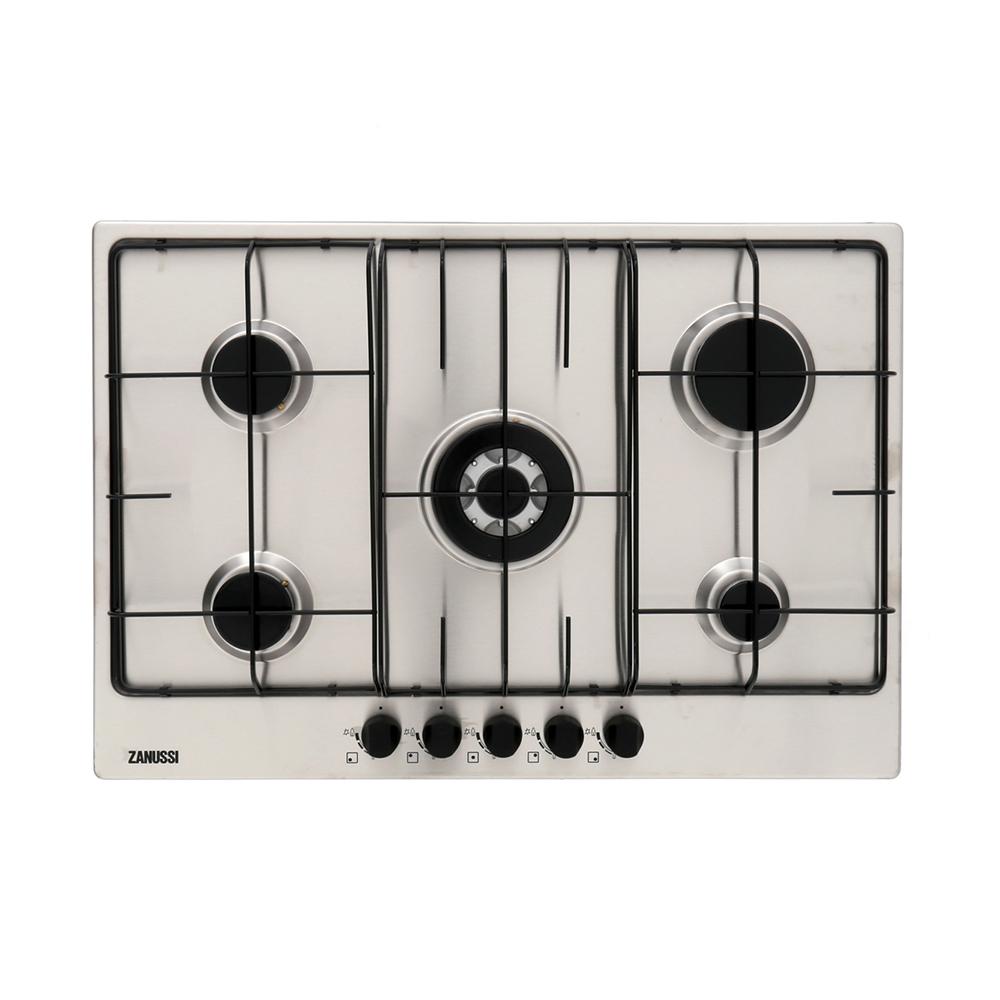 Buy Zanussi ZGG75524XA 5 Burner Gas Hob Stainless Steel Marks Electrical