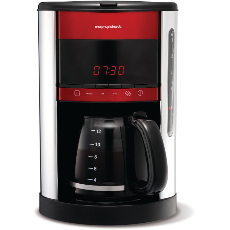 Buy Morphy Richards 162005 Coffee Maker - Red Marks Electrical
