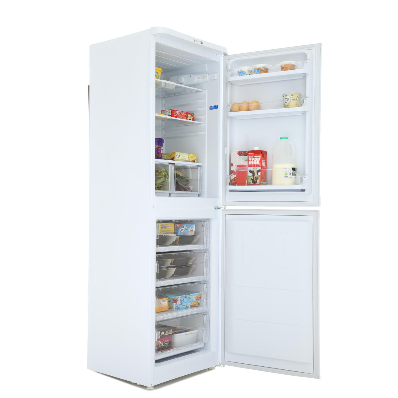 Buy Indesit CAA55 Fridge Freezer (CAA55UK) White Marks Electrical