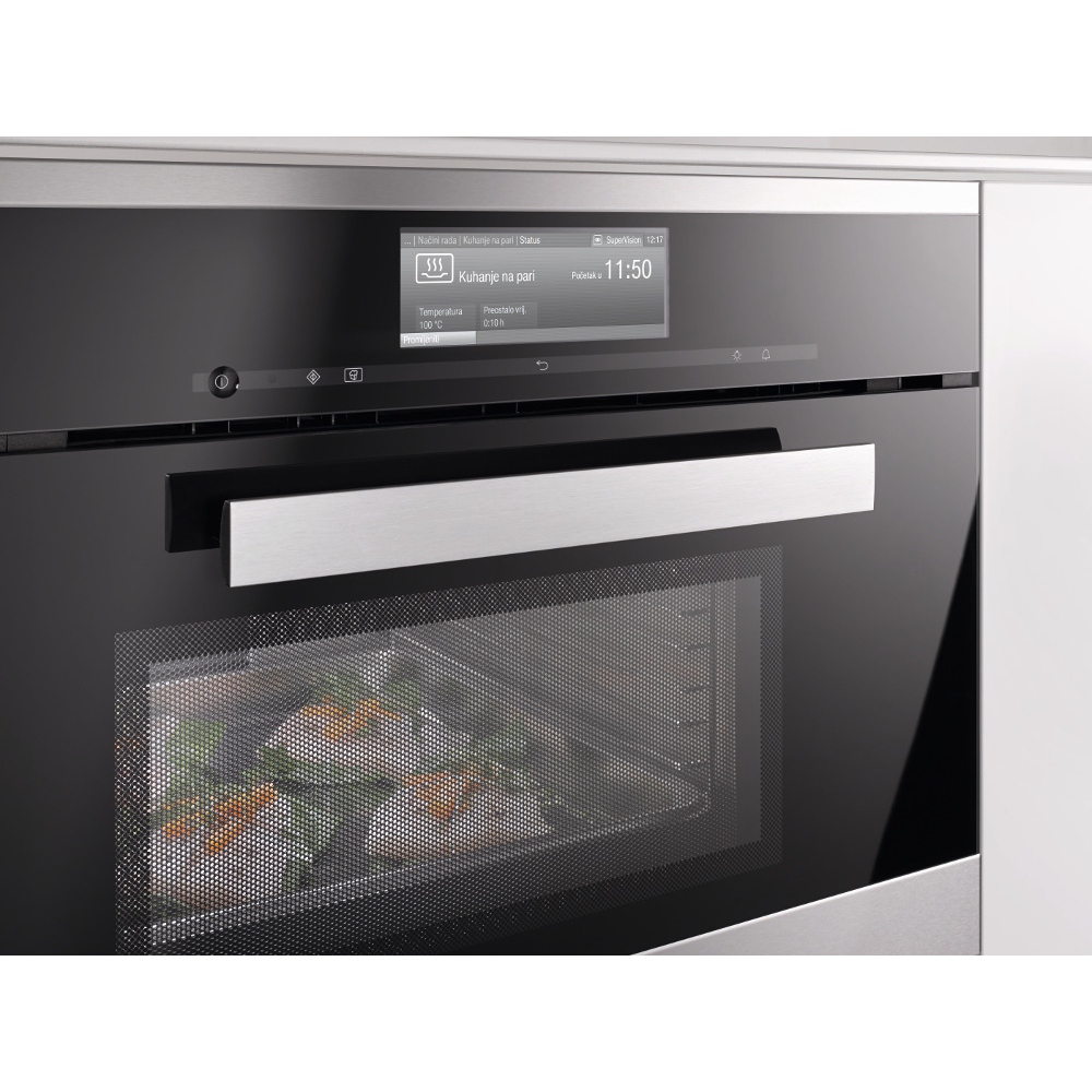 Buy Miele PureLine DGM6800 Clean Steel Steam Oven with Microwave