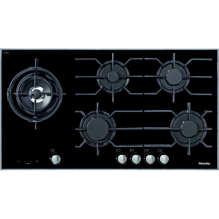 Buy Miele KM3054 Stainless Steel and Glass 5 Burner Gas Hob