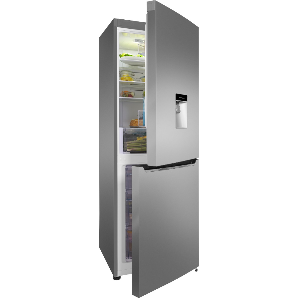 Buy Hisense RB367N4WC1 Fridge Freezer Silver/Steel Marks Electrical