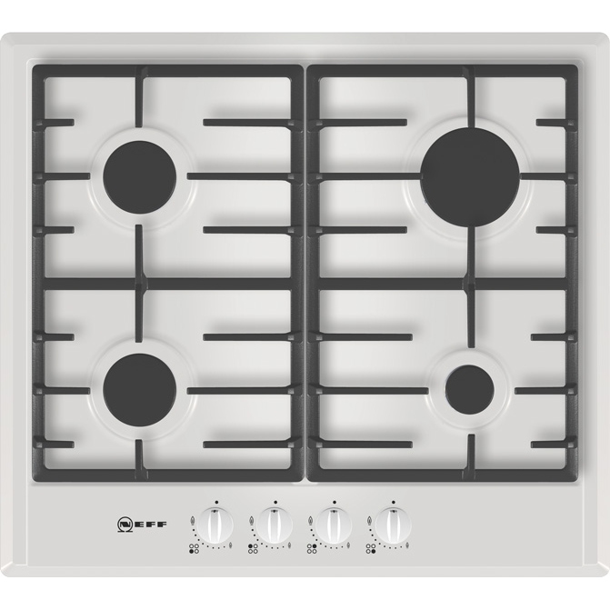 Buy Neff T22S36W0 4 Burner Gas Hob White Marks Electrical