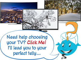 Struggling to find your perfect TV? Use the Marks Electrical Genie to help you decide.