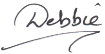 Debbie Inglis' signature