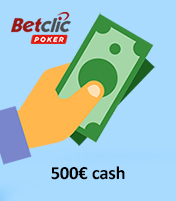 Bonus Cash Betclic 500€