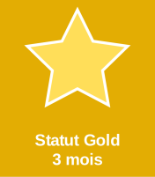 Statut gold 3 mois