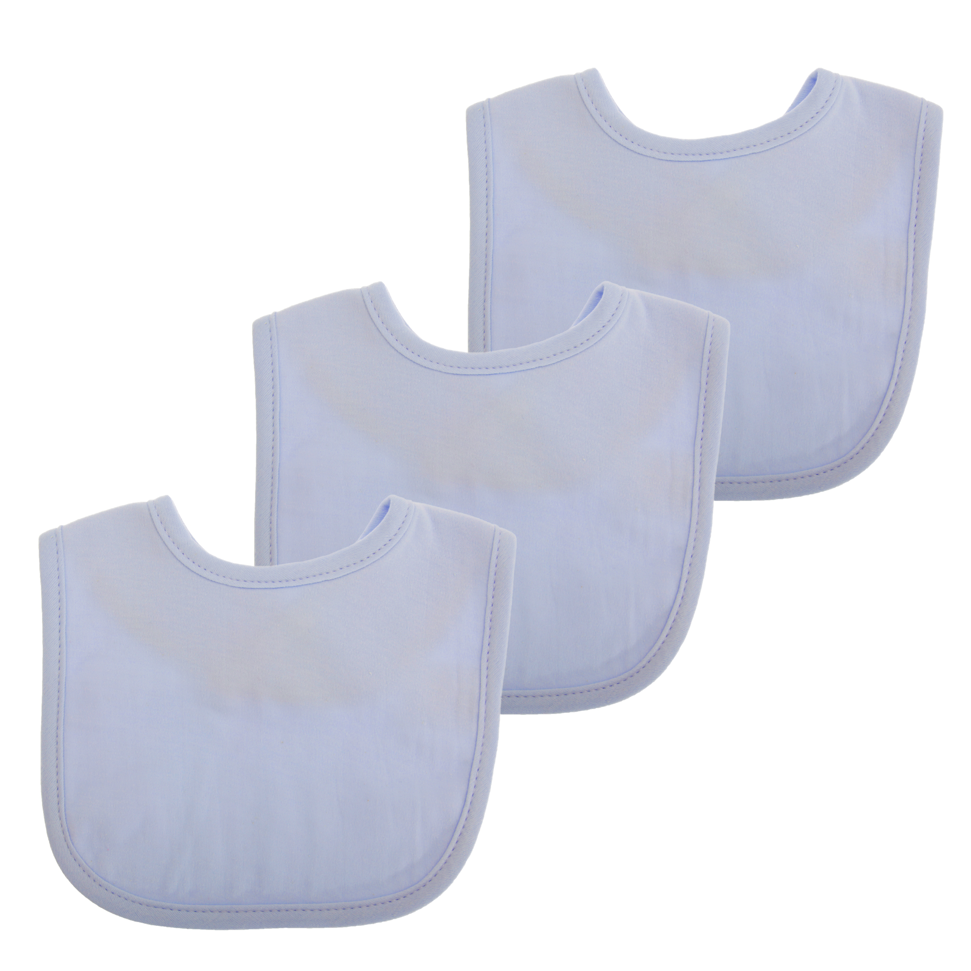 Baby Boys/Girls Plain 100 Cotton Bib eBay