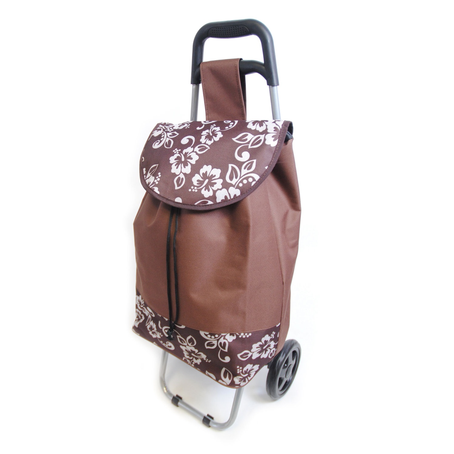 Hawaiian Floral Shopping Trolley Bag With Wheels eBay