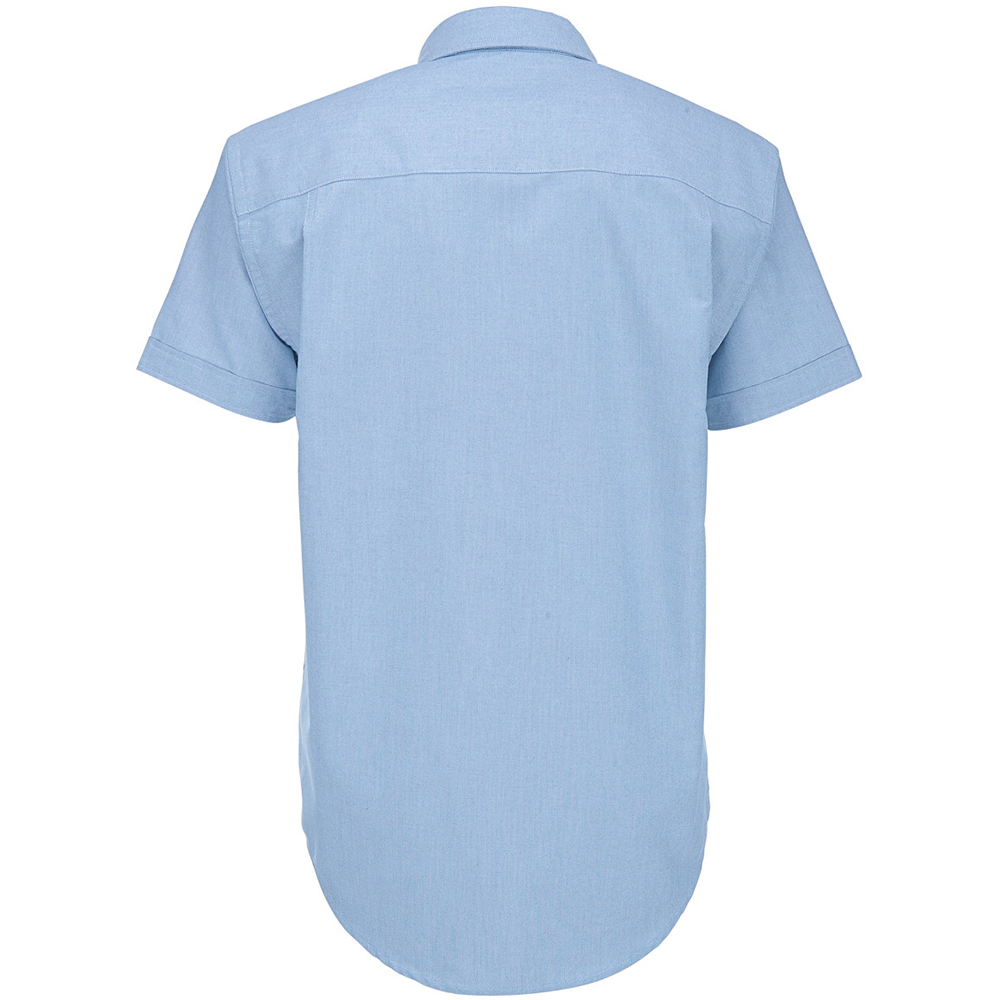BC106 Kurzarm B/&C Oxford Herren Hemd