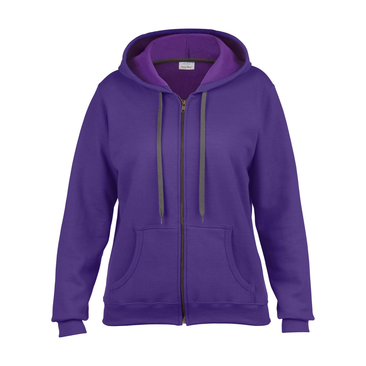 Gildan Ladies/Womens Heavy Blend Vintage Full Zip Hooded Sweatshirt