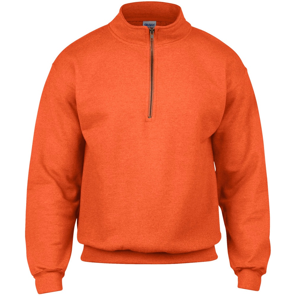 Gildan Adult Vintage 1/4 Zip Sweatshirt Top | eBay