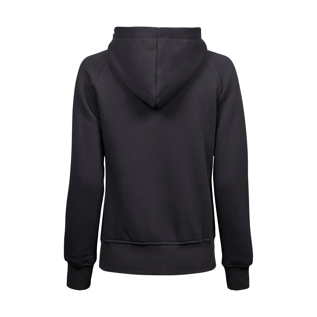 Kapuzenjacke mit durchgehendem reißverschluss