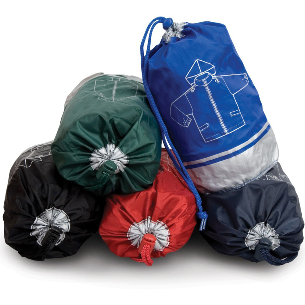 Result Mens Windcheater in a Bag Casual Rain Jacket /Coat (Concealed