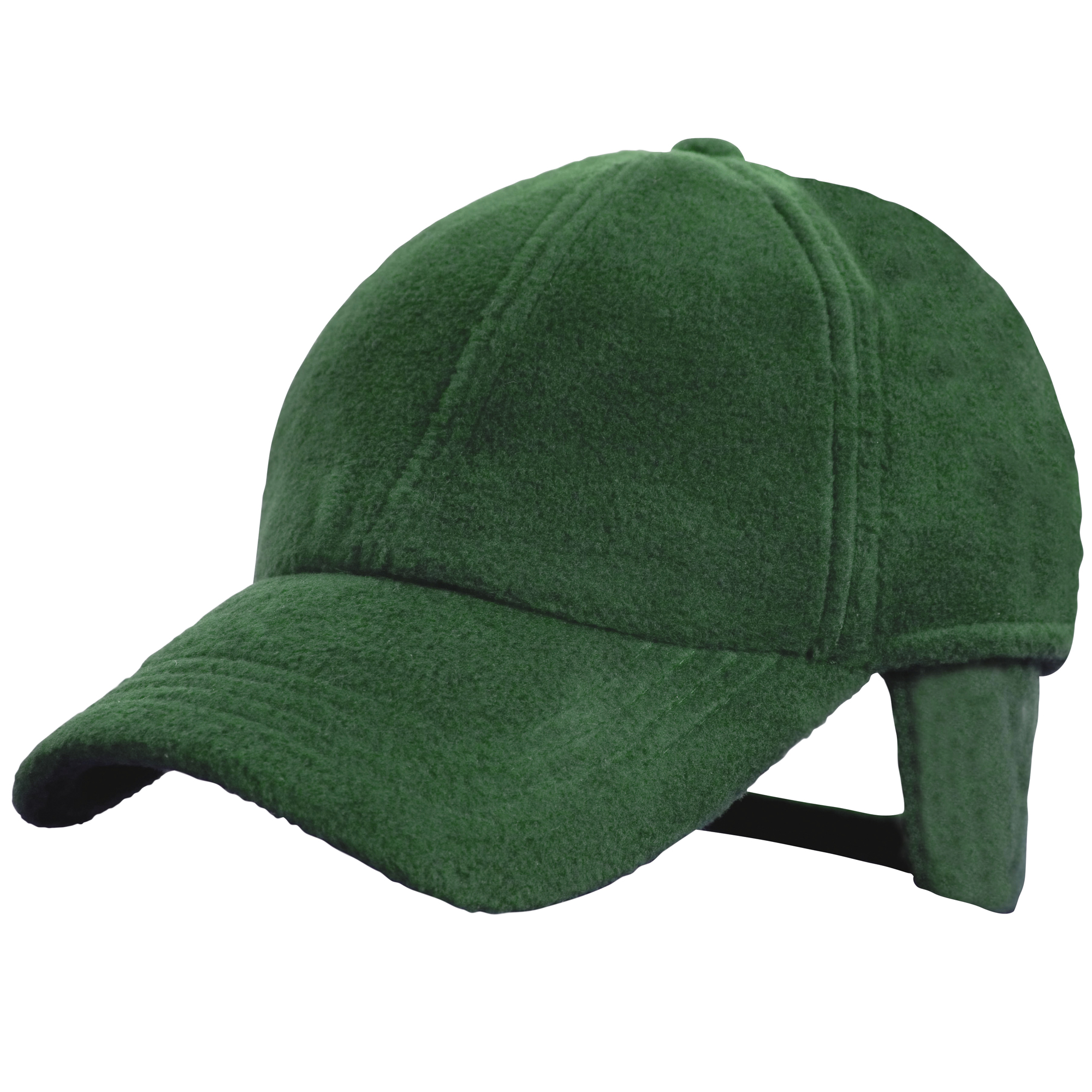 green fleece cap