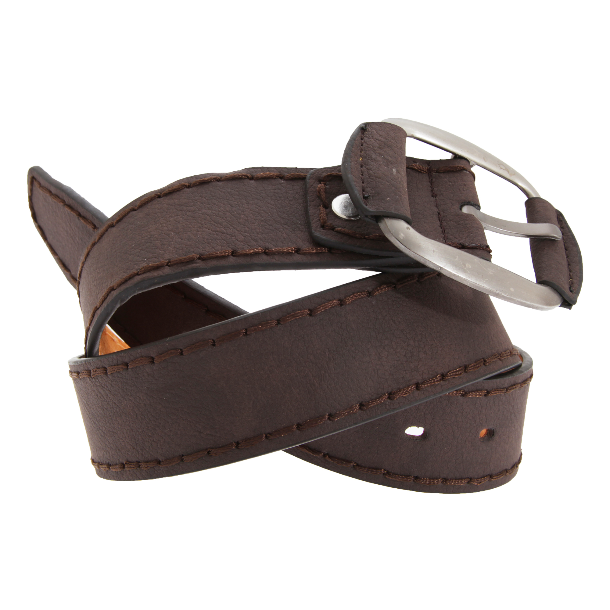 Forest Belts Mens 1.5 Inch Nubuck Look Bonded Leather Belt M,L,XL,XXL