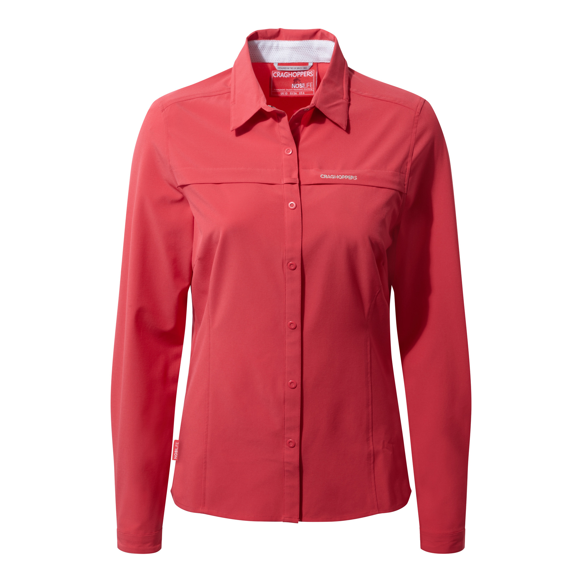 Craghoppers NosiLife Womens/Ladies Long Sleeved Insect Repellent Shirt