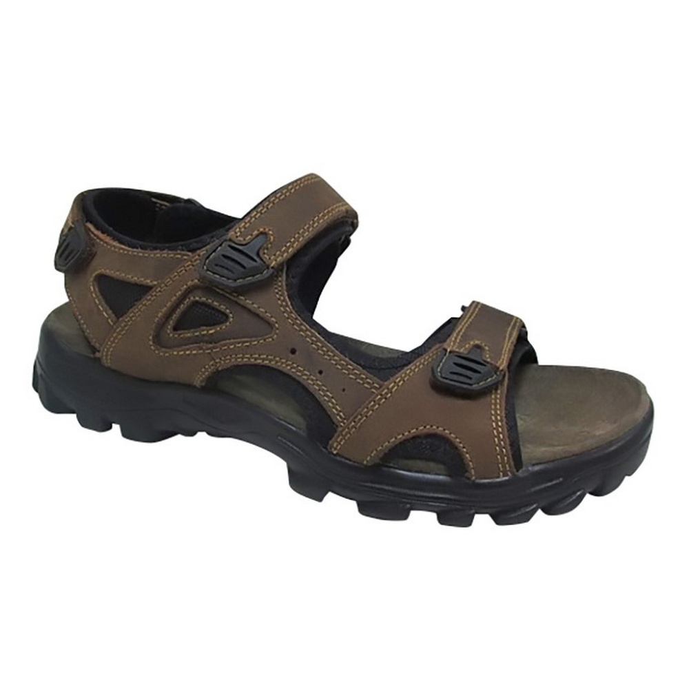 DF1724 Roamers Mens Three Point Touch Fastening Sandals