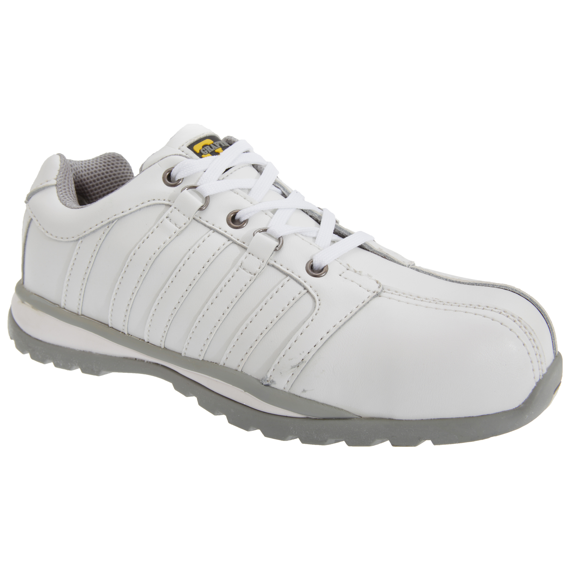 Grafters Mens Composite NonMetal Safety Toe Cap Work Trainer Shoes eBay