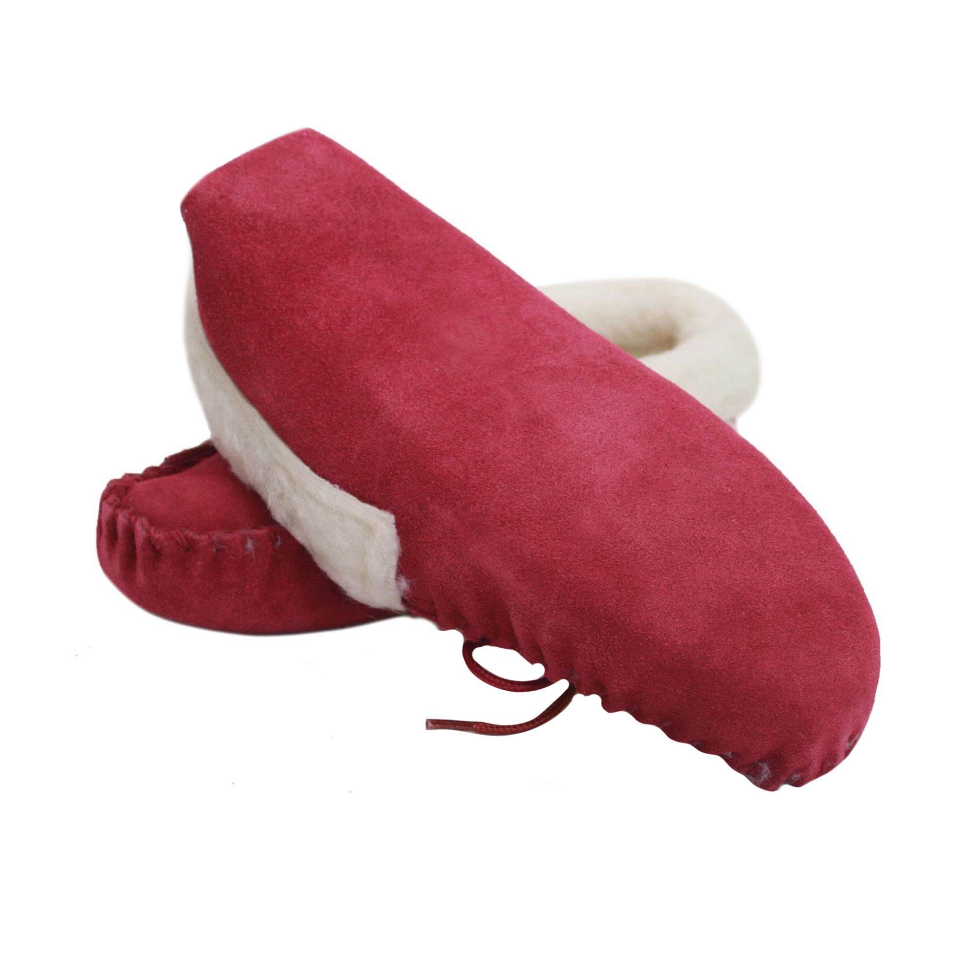 Eastern Counties Leather Womens//Ladies Soft Sole Wool Lined Moccasins EL230