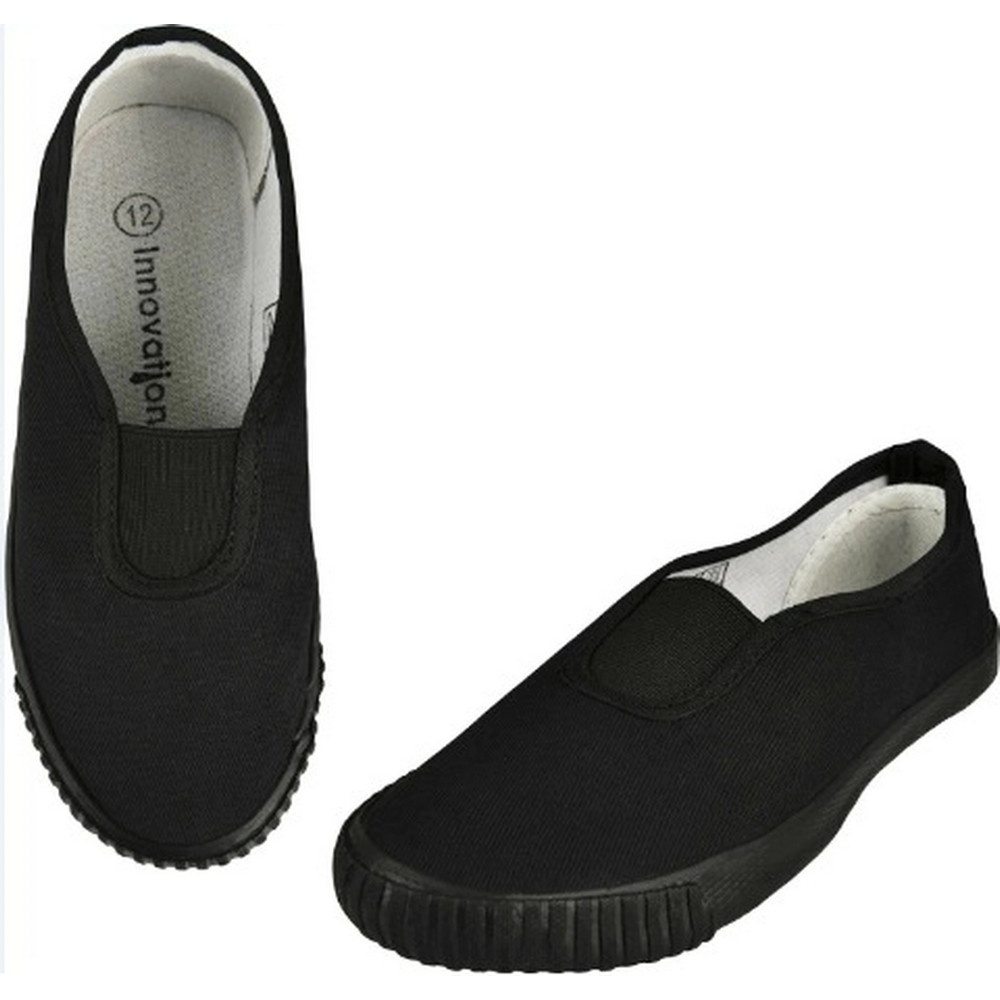 Mirak 6045/PSG27 Mens /Womens Unisex Gusset Plimsolls/Slip On Gym Shoes
